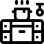 طقم فرن مدمج